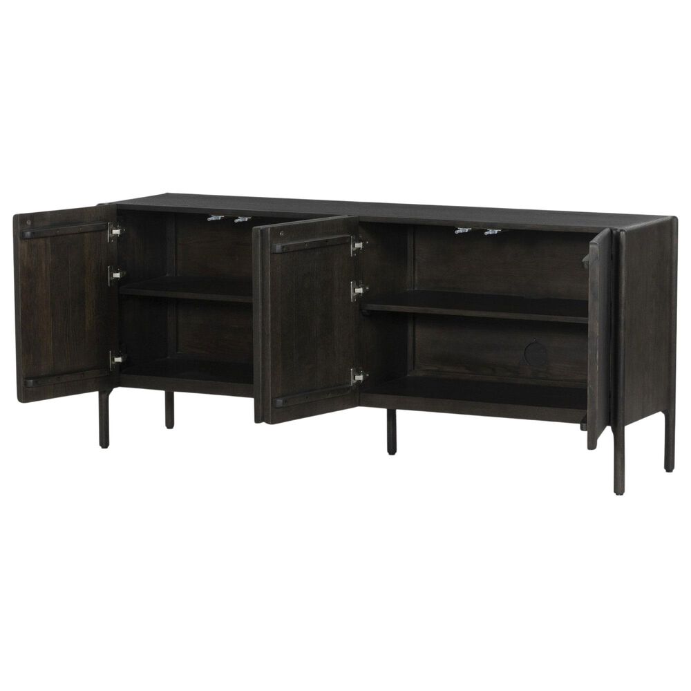 Four Hands Truett Cosgrove 4-Door Sideboard in Espresso Oak, , large
