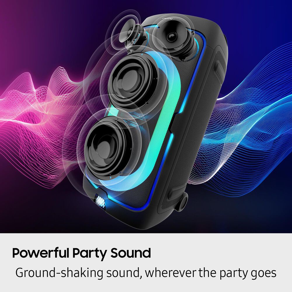Samsung Sound Tower Party Speaker with 240 Watts in Black, , large