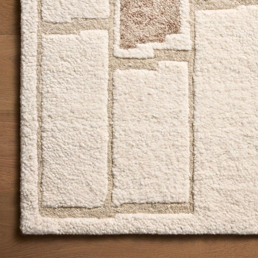 Loloi Octavia 2&#39;9&quot; x 12&#39; Ivory and Natural Runner, , large
