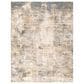 Surya Cardiff CDF-2304 Medium Gray, Light Blue, Mustard and Dark Blue 2"7" x 3"11" Area Rug, , large