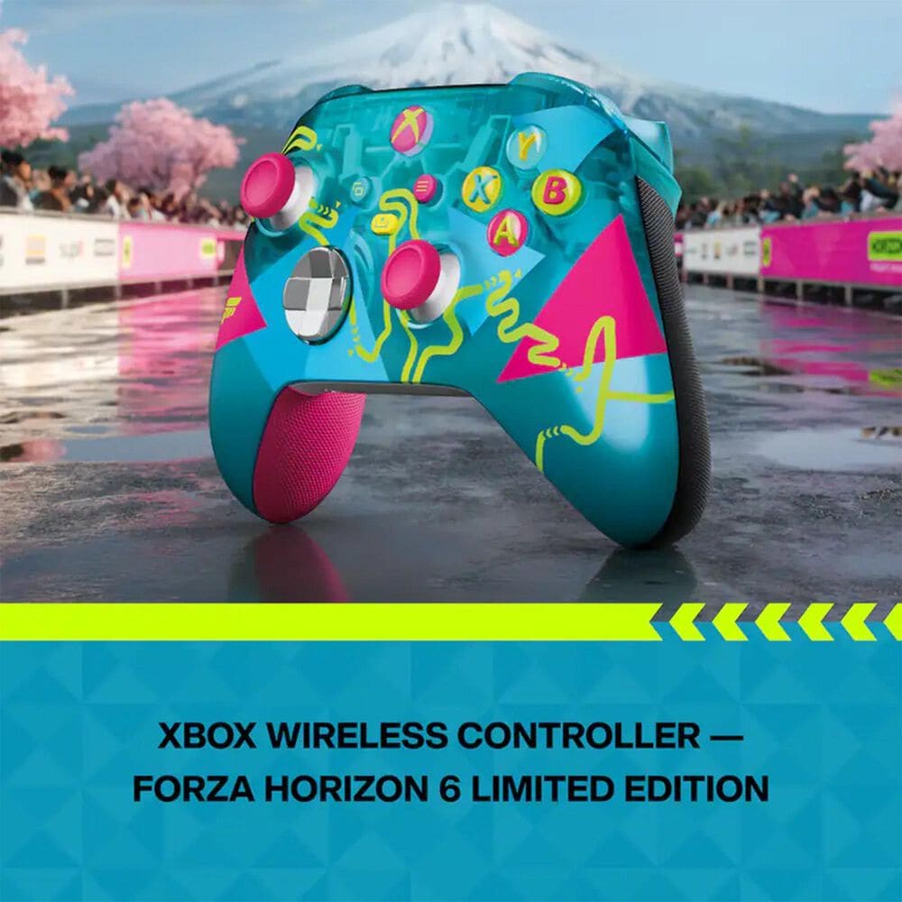 Microsoft Forza Horizon 6 Limited Edition Wireless Controller for Xbox Series X|S, Xbox One, PCs and Cloud-Enabled Devices in Multicolor, , large