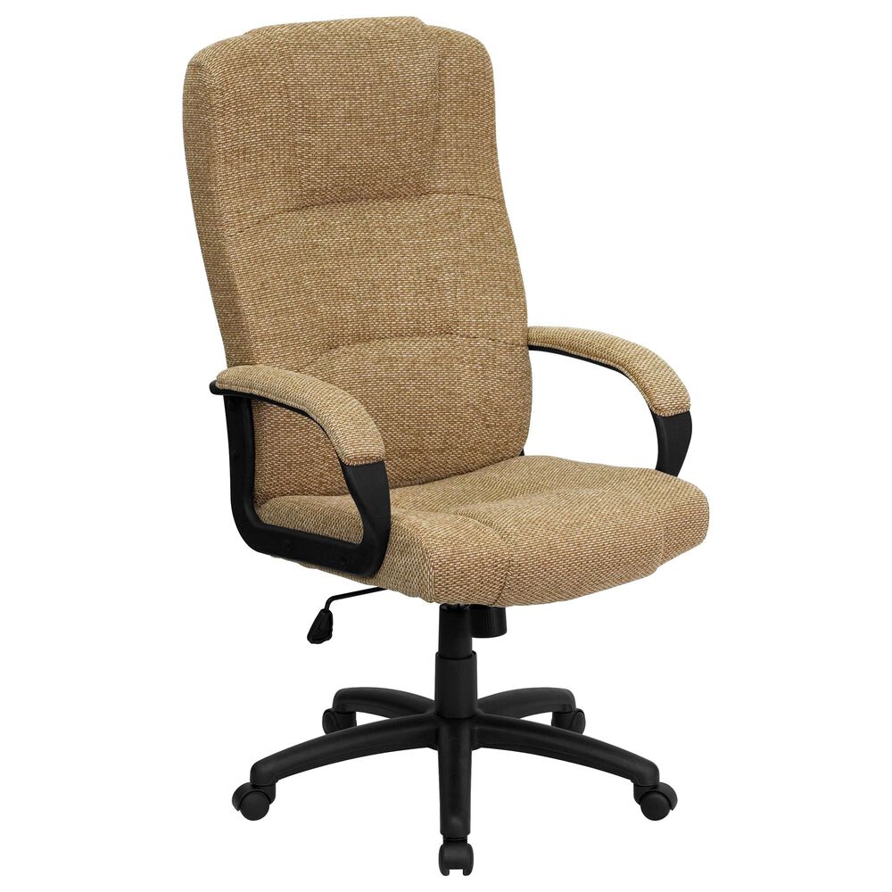 Flash Furniture Executive Swivel Chair in Beige, , large