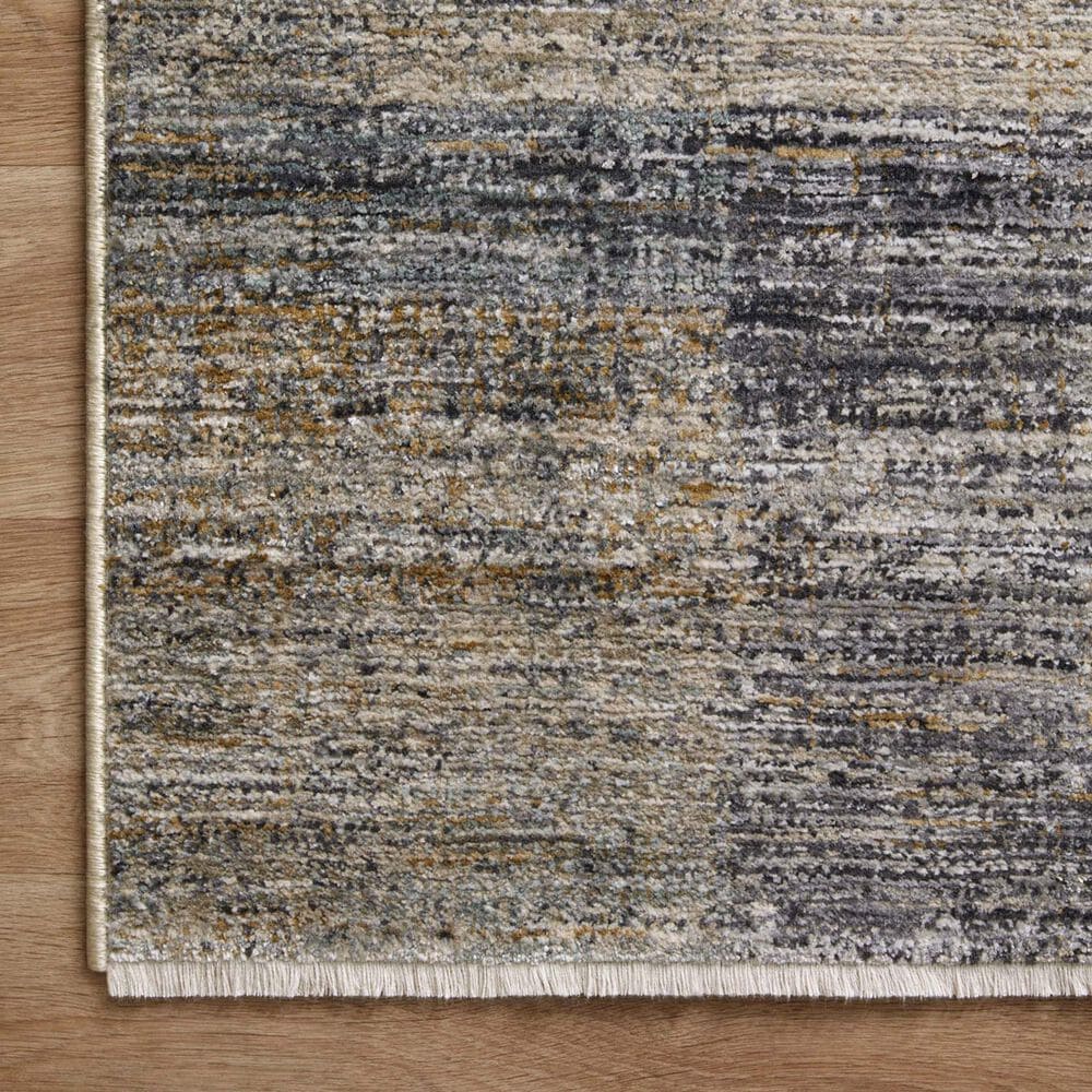 Loloi Soho 2&#39;7&quot; x 12&#39; Grey and Gold Runner, , large