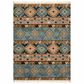 Stacy Garcia Home Rendition Zula 9"6" x 12"11" Robin"s Egg Blue, Neutral Tan, Soft Grey and Blush Pink Area Rug, , large