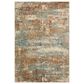 Karastan Marash 2"7" x 7"3" Beige, Rust Red and Blue Runner, , large
