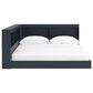 Ashley Simmenfort Full Bookcase Storage Bed in Navy Blue, , large