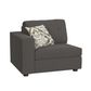 Mayberry Hill Options One 3-Piece Stationary Symmetrical Sectional in Ash, , large