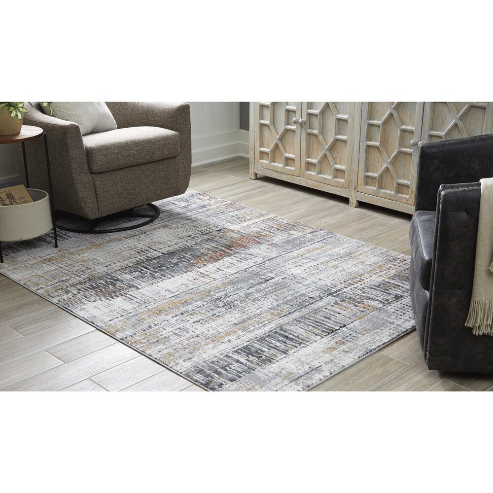 Ashley Rhettner 5&#39;3&quot; x 7&#39;3&quot; Multicolor Area Rug, , large