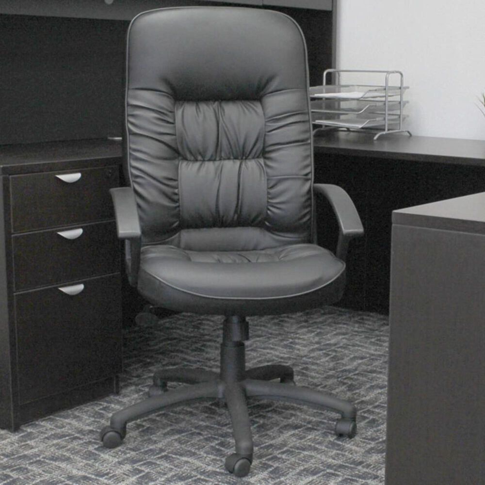 Regal Co. Boss High Back Chair in Black, , large