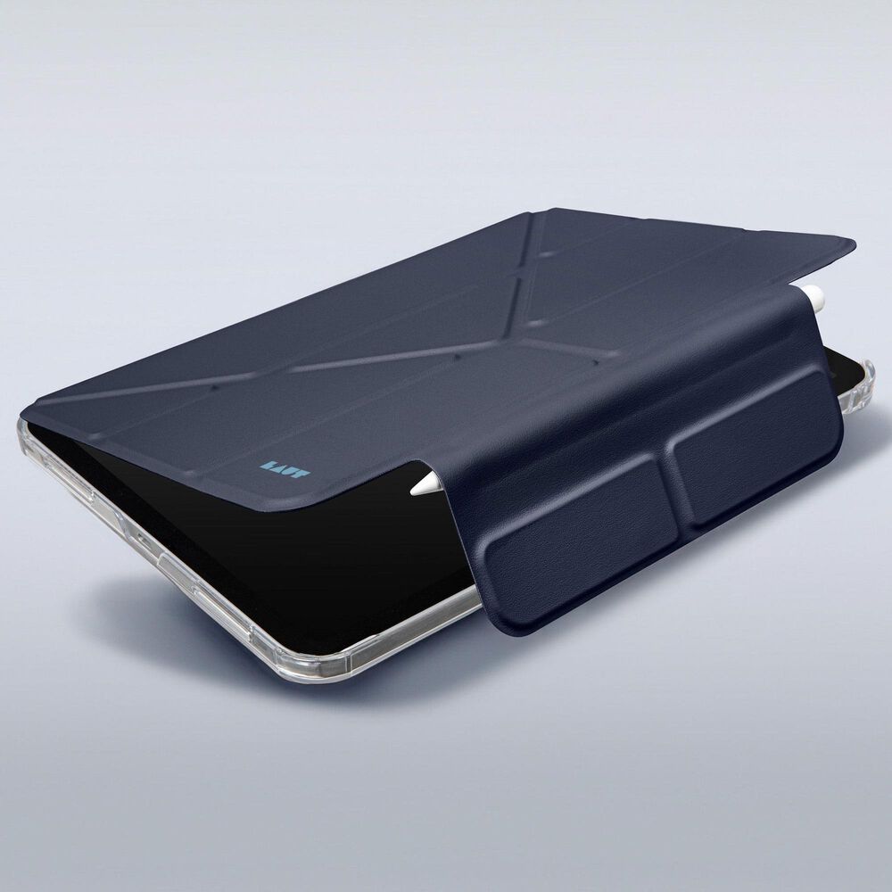 LAUT Huex Folio Versatile Stand Case with Stylus Pen Slot for iPad Pro 11" in Navy, , large