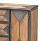 Baxton Studio Laurel 3-Drawer Accent Storage Cabinet in Whitewashed Oak Brown and Antique Grey, , large