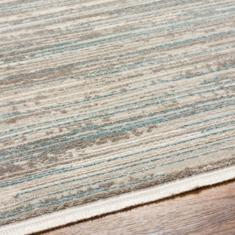 Surya Masha MHA2303 7&#39;10&quot; x 10&#39; Cream, Gray, Ivory and Denim Area Rug, , large