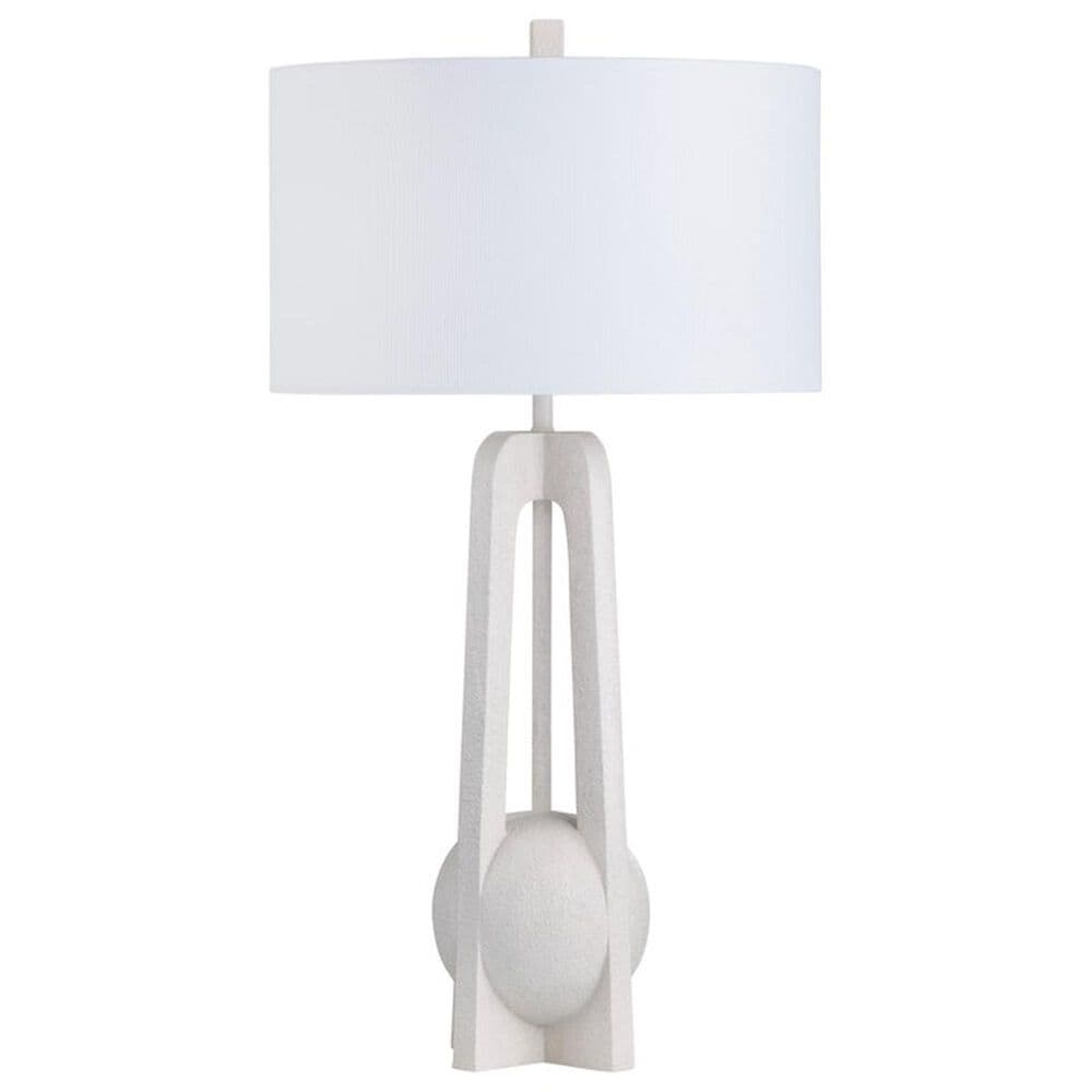 Slatehouse Nexxus Table Lamp in White, , large