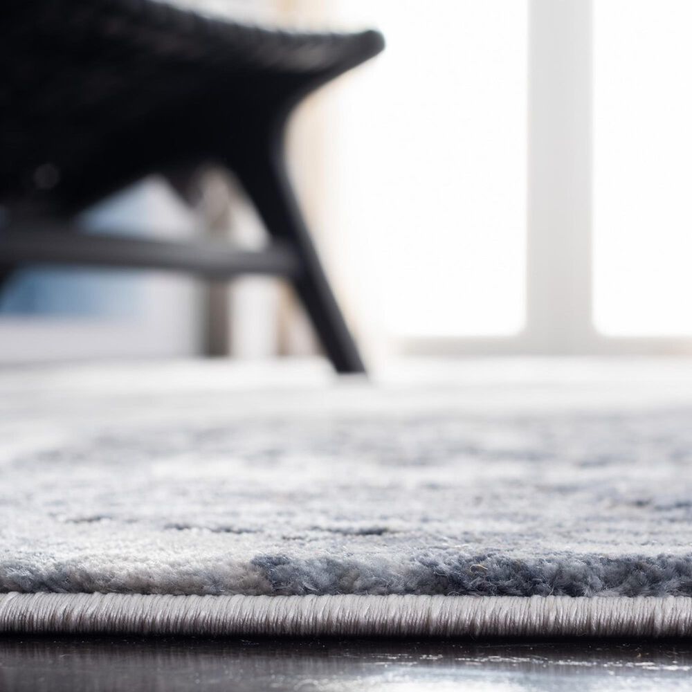 Safavieh Craft CFT844M 5&#39;3&quot; x 7&#39;6&quot; Blue and Grey Area Rug, , large