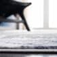 Safavieh Craft CFT844M 5"3" x 7"6" Blue and Grey Area Rug, , large