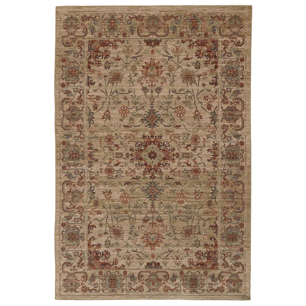 Oriental Weavers Vintage 5992J 5'3" x 7'6" Beige Area Rug, , large