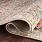 Loloi II Saban SAB-05 5"3" x 7"6" Sand and Rust Area Rug, , large