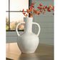 Ashley Dallinworth 15" Vase in White and Black, , large