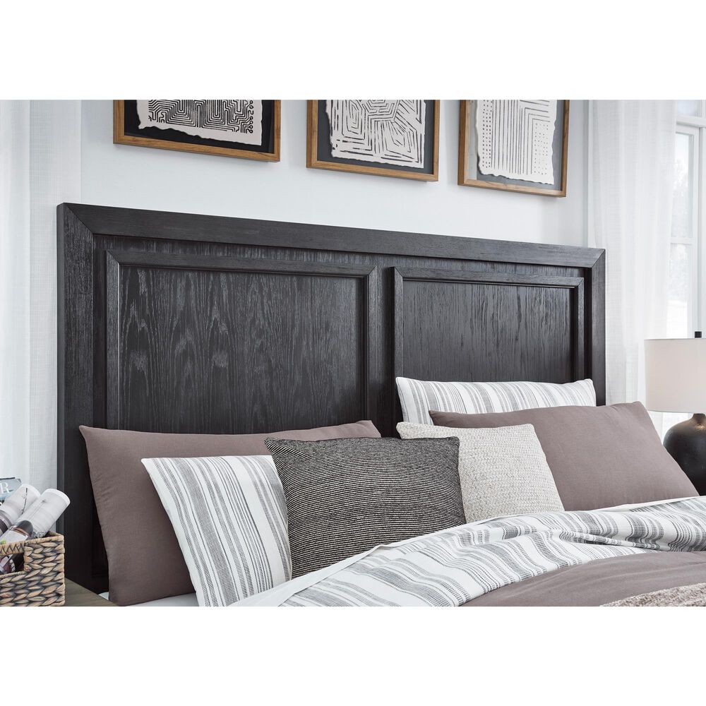 Millenium Foyland 5-Piece Queen Bedroom Set in Black and Brown, , large