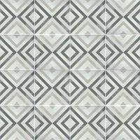 light and dark patterned tiles