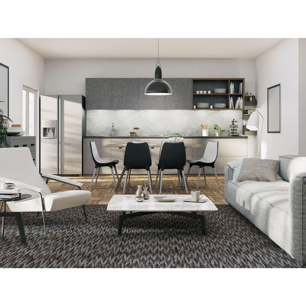Radici USA Bellissima 010 10&#39; x 14&#39; Charcoal Area Rug, , large