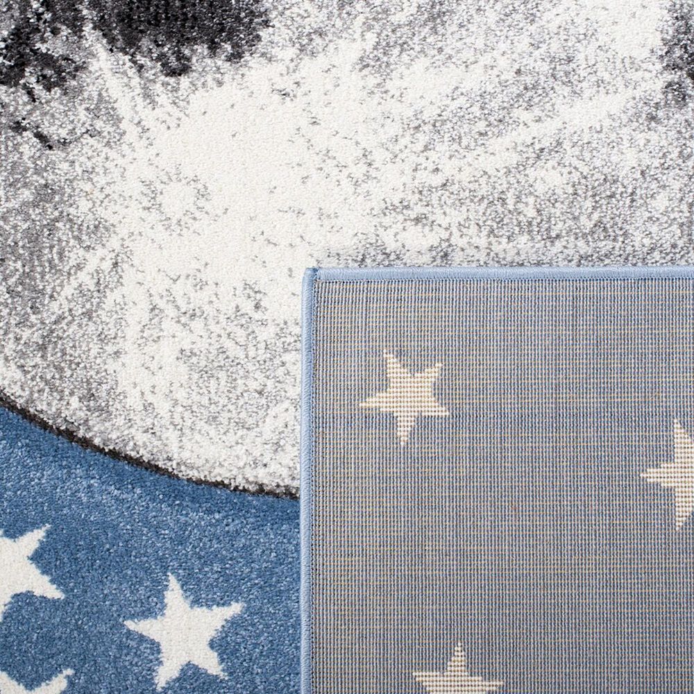 Safavieh Carousel 4&#39; x 6&#39; Light Blue and Grey Kids  Area Rug, , large