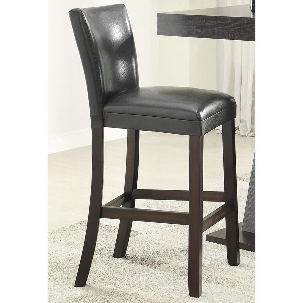Pacific Landing 29" Bar Stool in Cappuccino/Black NFM