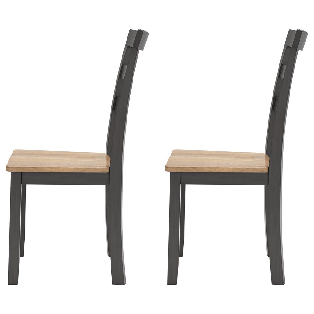 Ashley Gesthaven Dining Chair Set of 2 in Natural and Brown, , large