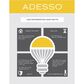 Adesso Lucas LED Desk Lamp with USB in Black and Antique Brass, , large