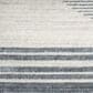 Nourison Astra Machine Washable ASW05 9" x 12" Ivory and Blue Area Rug, , large