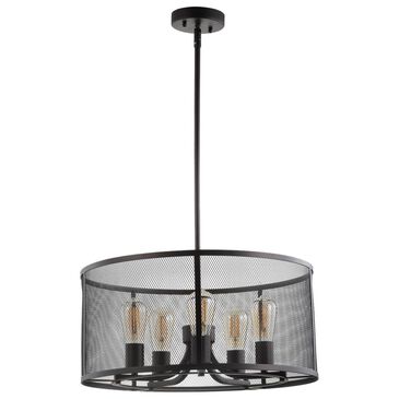 Safavieh Kane Pendant in Dark Grey, , large