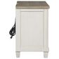 Ashley Shaybrock 2-Drawer Nightstand in Antique White and Brown, , large
