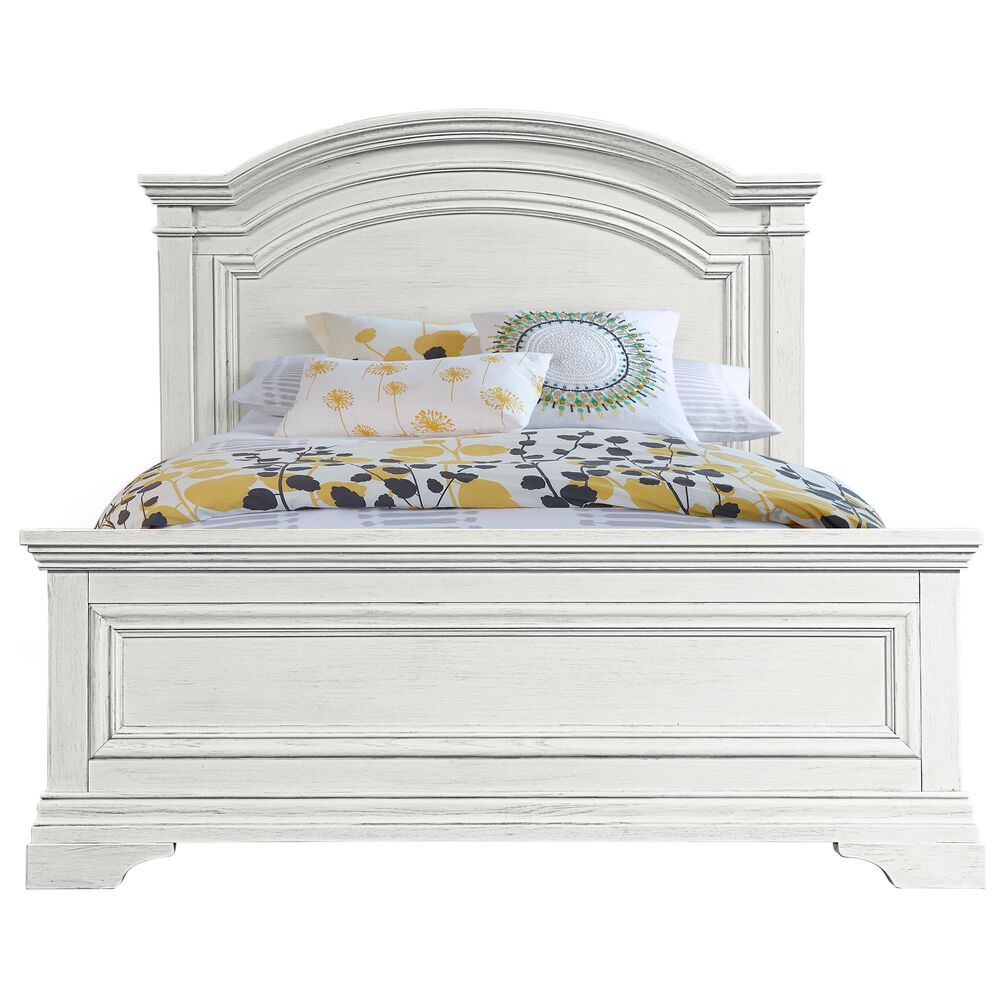 Eastern Shore Olivia Full Bed in Brushed White NFM
