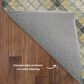 Dalyn Rug Company Soft Essentials Plaid Granite 8" x 10" Indoor/Outdoor Area Rug, , large
