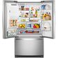 Whirlpool 27 Cu. Ft. 36" Wide French Door Refrigerator in Fingerprint Resistant Stainless Steel  with Dual Icemaker, , large