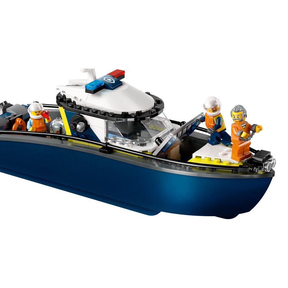 LEGO Police Boat Chase Building Set, , large