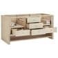 James Martin Vanities Marigot Single 72" Double Vanity in Sun-washed Oak with 3 cm Arctic Fall Solid Surface Top, , large