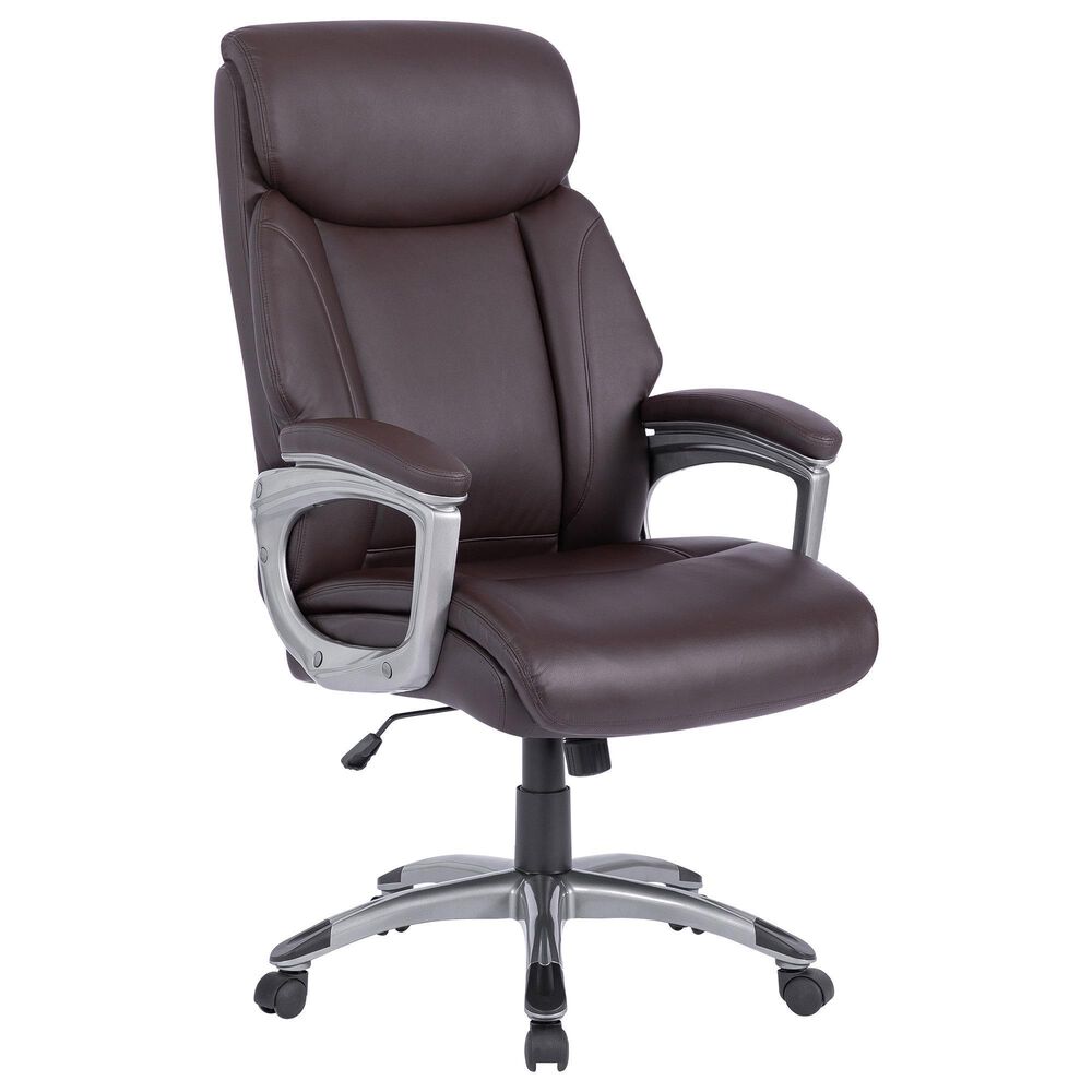 New Era Holding Group LTD Executive Desk Chair in Brown, , large