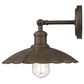 Golden Lighting Clemence 1-Light Wall Sconce in Dark Rust, , large