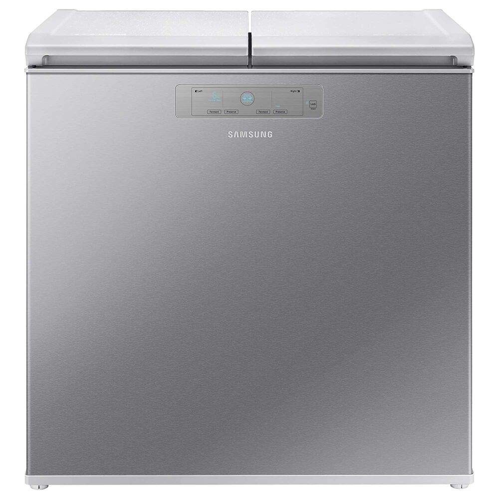 Samsung 7.6 Cu. Ft. Kimchi and Specialty 2-Door Chest Refrigerator in Silver, , large