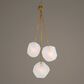 Uttermost Geodesic 3-Light Pendant in Antique Brass, , large