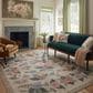 Rifle Paper Co. x Loloi Rosa Antique Rose 7"6" x 9"6" Cream Area Rug, , large