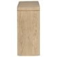 Linon Home Decor Noah Console Table in Natural, , large