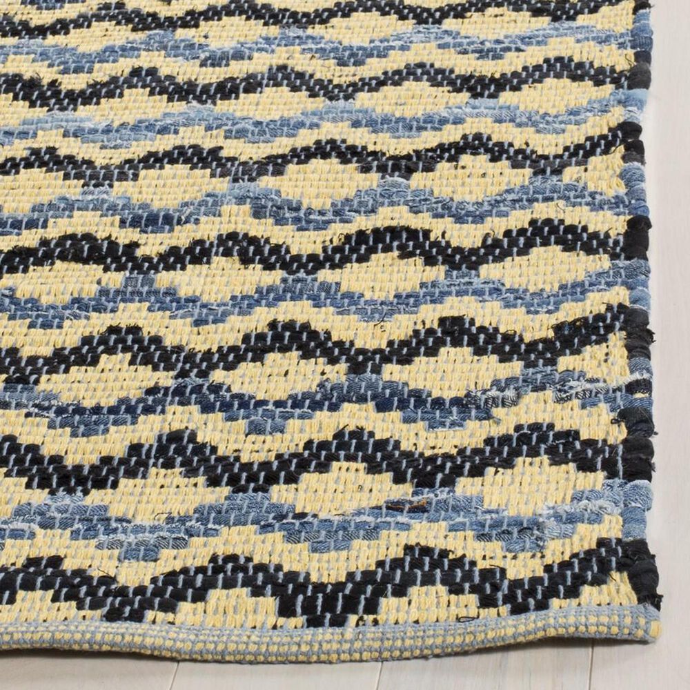 Safavieh Montauk 8&#39; x 10&#39; Gold, Blue and Black Area Rug, , large