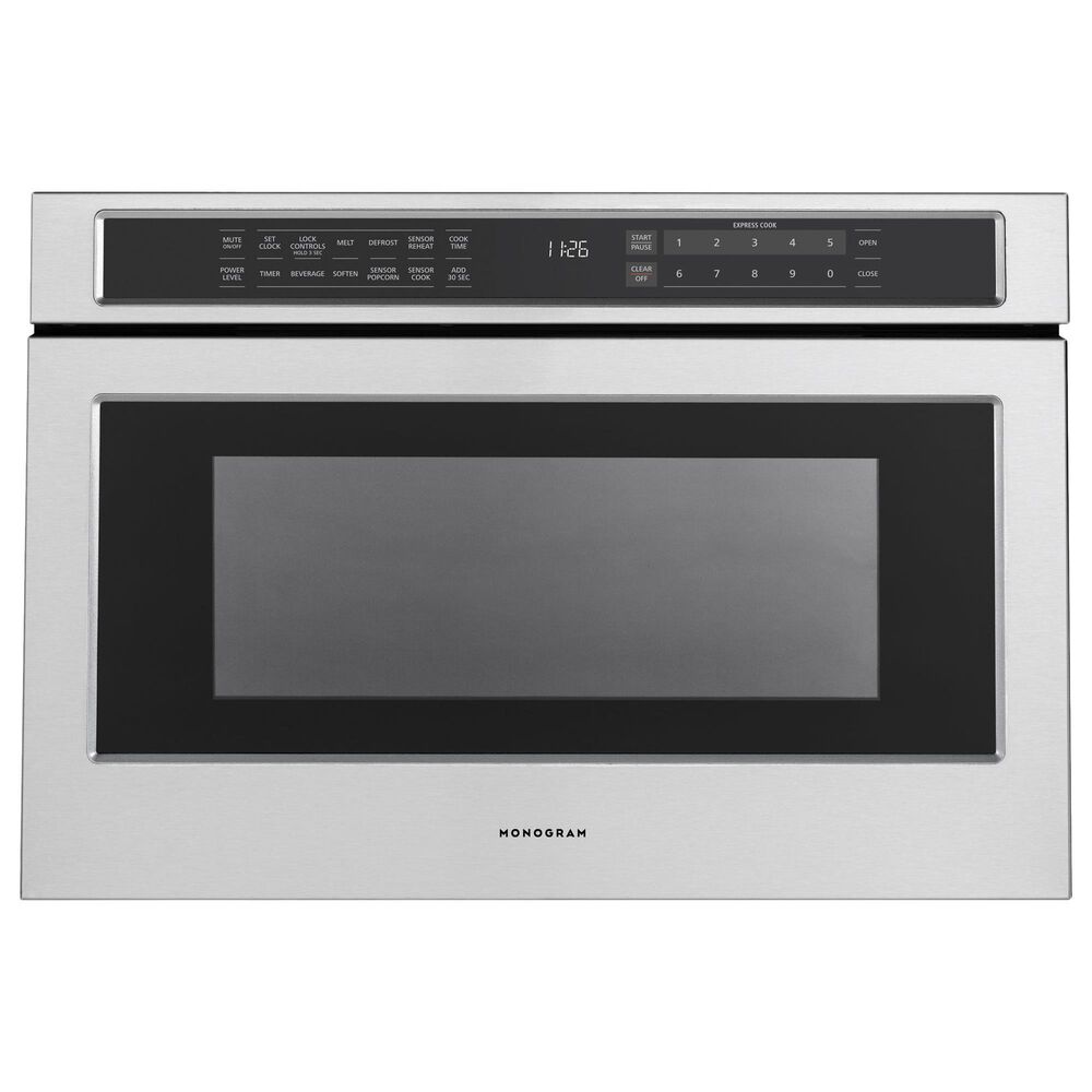 Monogram 1.2 Cu. Ft. Drawer Microwave in Stainless Steel, , large
