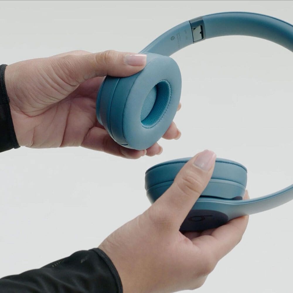 Beats Solo 4 True Wireless On Ear Headphones in Slate Blue, , large