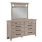 Davis International Captain"s 9-Drawer Dresser Only in Light Oak, , large