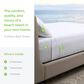 Cariloha Resort 4-Piece California King Sheet Set in White, , large