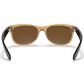 Ray-Ban New Wayfarer Bicolor Sunglass with Brown Lenses in Polished Honey, , large