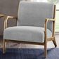 Hampton Park Novak Lounge Chair in Grey and Elm, , large